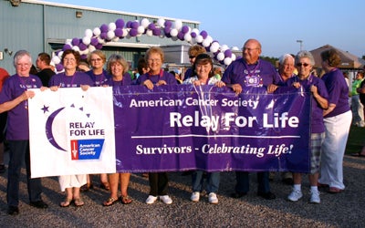 Relay for Life | Cancer survivors  take the first lap