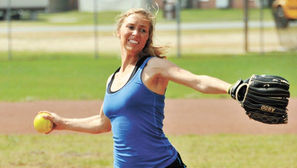 Pleasant Home senior pitcher Emily Byrd was cleared to play Monday by her doctor. Byrd may get the chance to play at this weekend’s regional tournament in Gulf Shores. | Andrew Garner/Star-News
