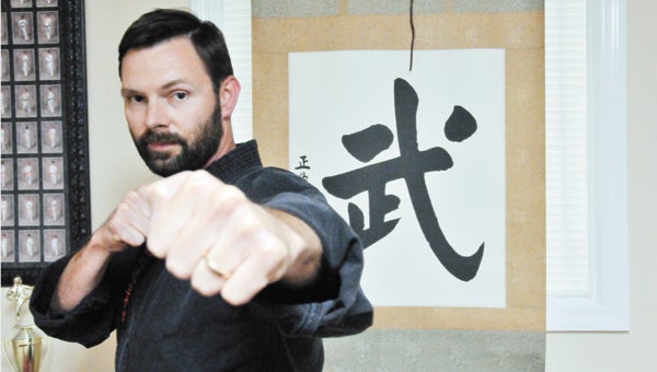 Dr. Kenny Blackston will compete in the adult senior black belt division in kata, weapons and Kumite (sparring) at the 16th annual South Alabama Karate Open Saturday at Straughn High School. | Andrew Garner/Star-News