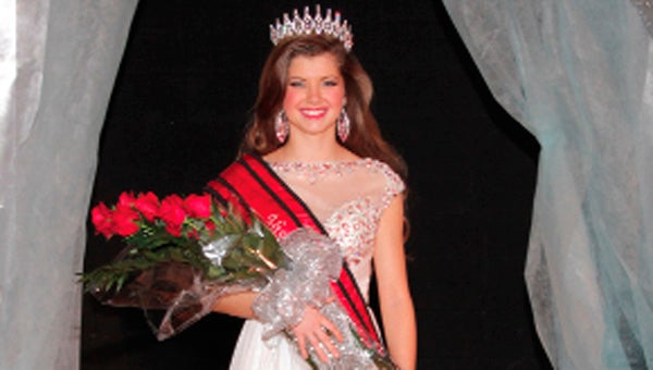 Emily Kelley was crowned the 2014 Miss Memolusia in Andalusia High School’s annual pageant. Kelley, a senior, also is Covington County’s Distinguished Young Woman for 2014.  