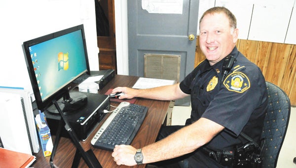 Corey Boothe was recently promoted to lieutenant at the Opp Police Department. | Andrew Garner/Star-News