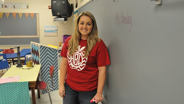 Heather Bailey is a new teacher at Andalusia Elementary School. She teaches fourth grade. | Andrew Garner/Star-News