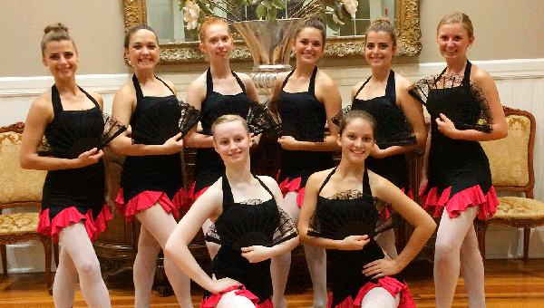 Senior students at the Andalusia Ballet will assist with this weekend’s ‘Evening in Andalucia.’ 