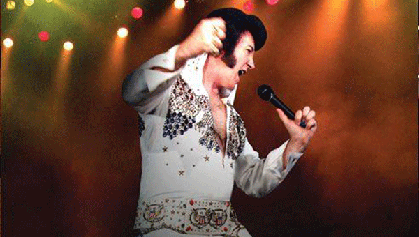 Jerome Jackson, an Elvis impersonator, will perform at an Elvis tribute concert at Cypress Landing tonight. Courtesy photo 