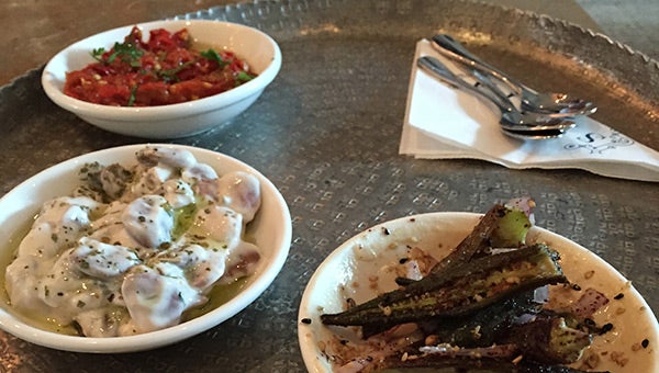 Offerings from Shaya, a new restaurant with an Israeli flair. Courtesy photo