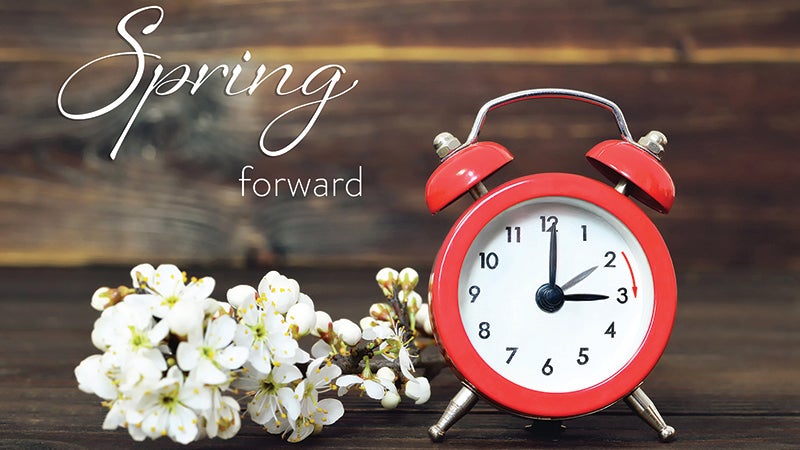 Get ready to ‘spring forward’ this weekend