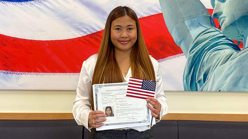Roshee Panique United States Citizenship main web | Panique's Citizenship: A Wait That Was Worthwhile | The Paradise