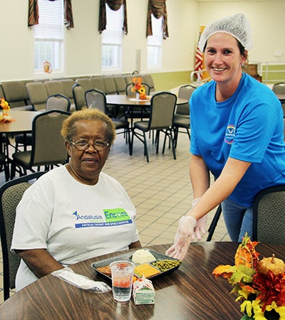 Activity center offers meals to seniors through nutrition center