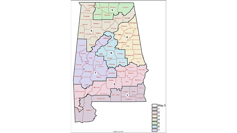 Covington County moves to District 1 in new congressional map for Alabama