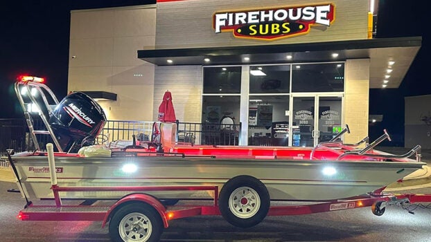 Florala Fire Department purchases Rescue One boat with Firehouse Subs grant