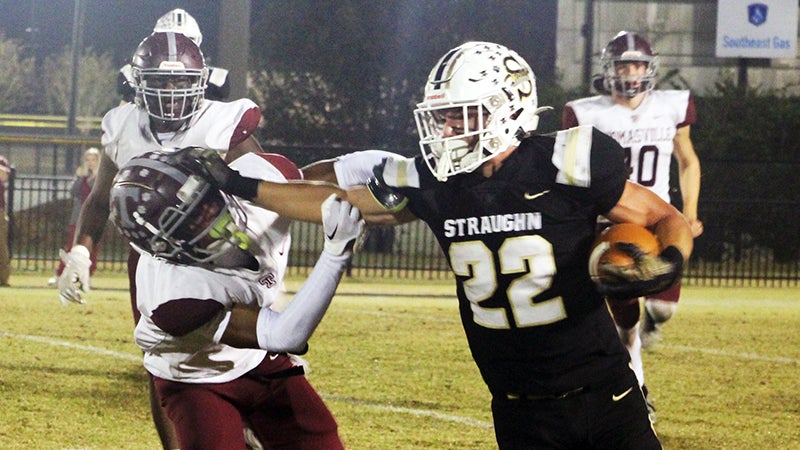Straughn ends season with second-round loss to Thomasville, 33-21