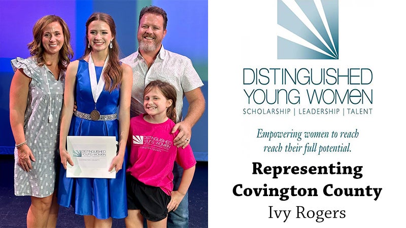 Covington County DYW winner Ivy Rogers prepares for state competition