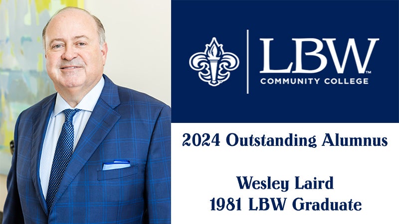 Laird announced as LBW Outstanding Alumnus 2024